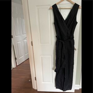 Linen jumpsuit, never worn, United Colors of Benetton, black